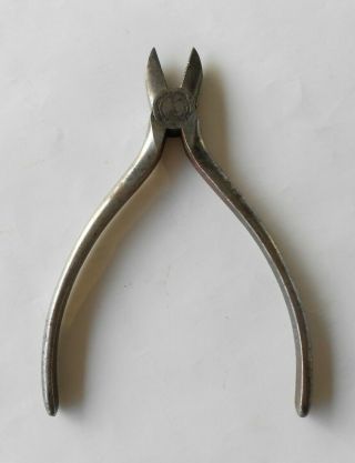 Vintage Klein Tools 6 " Diagonal Cutters Made In U.  S.  A.