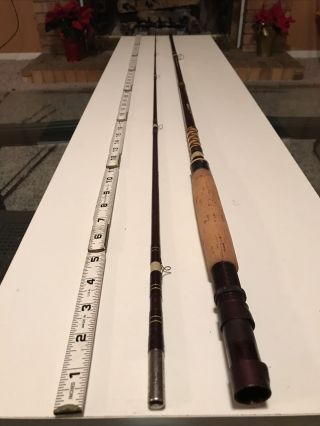 Vintage 2pc Garcia Conolon - 2537 - D - 8 1/2 Ft.  - Dry Fly Action Fly Rod