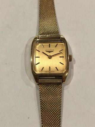 Vintage Longines Ladies Mechanical Watch Swiss Made