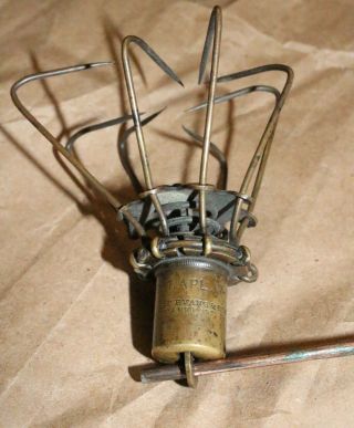1877 Old Evans Eagle Claw Spring Loaded Fish Animal Hook Trap Lure Evans & Son