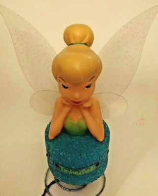 Rare Vintage Disney Tinker Bell Lamp With On/off Switch