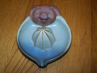 Vintage Uctci Pig Reamer/juicer - Japan - Stoneware Studio Pottery