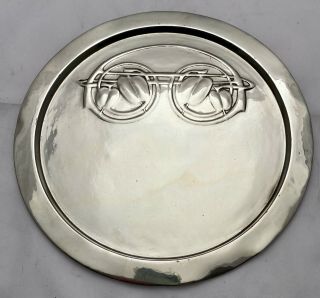 Extremely Fine Liberty & Co Tudric Pewter Card Tray By Archibald Knox 0163