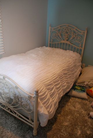 Wrought Iron Twin Bed