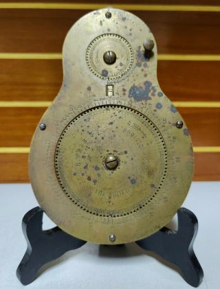 Antique Adding Machine " The Adder " By C.  H Webb 1868 Patent