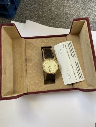 Boxed Vintage Raymond Weil Geneve Swiss Made Mens Mechaincal Watch 7030