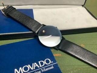 Movado 87 - 40 882 Museum Watch,  Sapphire Glass.