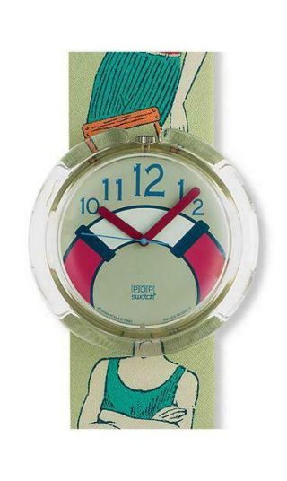 Swatch Pop Pwk180 The Life Saver 1993 Old Stock