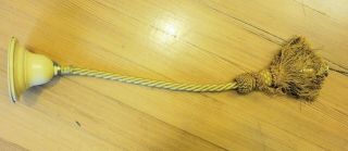 Vintage Pendant Rope Ceiling Light Fixture,  Pull Chain On/off