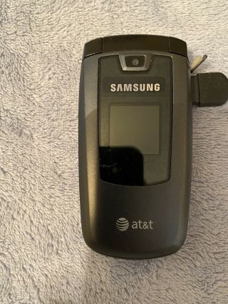 Vintage Samsung Sgh A437 - Slate (at&t) Cellular Flip Phone