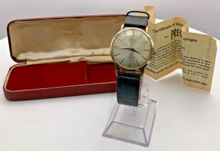 Vintage Mens Precimax 17 Jewels Mechanical Mens Watch
