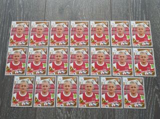 (20) Donny Van De Beek Rookie Stickers Ajax N429 Panini Fifa 365 2017 - 2018 Invest