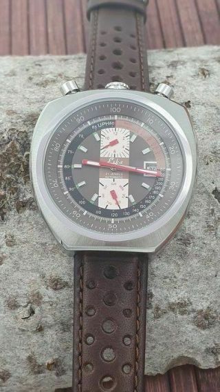 Eska Bullhead Automatic Watch Brown Version Nos - Style - Unworn
