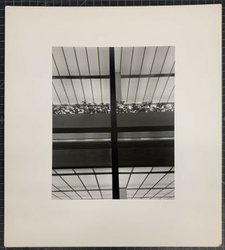 Brett Weston “trust Bank,  1956” Signed Vintage Silver Gelatin Print - Edward