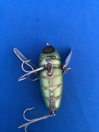 Heddon Crazy Crawler In Tough Glow Worm Donaly Rig