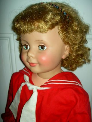 , 1959 vintage,  Ideal Patti PlayPal doll with thick curly hair and bangs 4
