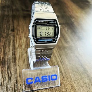 Rare Vintage 1982 Casio W - 35 Marlin Digital Diver Watch Made In Japan Module 248