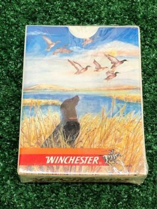 Vintage Winchester Poker Playing Cards Memorabilia Collecting Man Cave