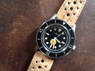 AQUA LUNG Divers WATCH - Vintage Styled Blancpain Fifty Fathoms Inspired 2