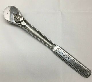 Vintage Craftsman 1/2 Drive Ratchet 10 Long =v= Made In Usa Priority Mail