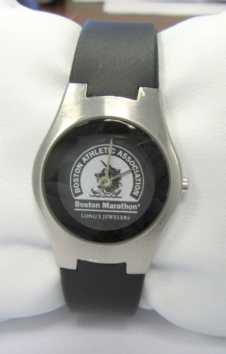 Boston Marathon Ladies Rubber Strap Quartz Watch - 26mm - Old Stock With Tags