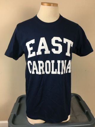 Vintage East Carolina University Pirates T Shirt Made In Usa Ecu Men’s Size M