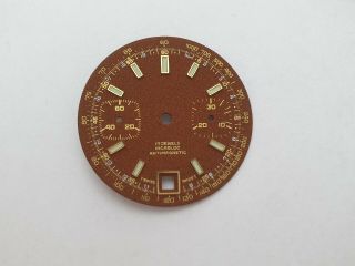 Vintage Chronograph Dial Valjoux 7734 30,  1mm
