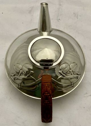 extremely fine liberty & co tudric art nouveau pewter teapot archibald knox 0231 6