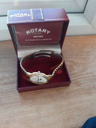 Men ' s Rotary Moonphase Watch 2