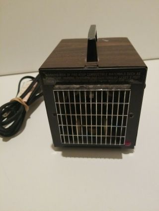 Vintage Small Big Heat 6200 Portable Compact Space Heater