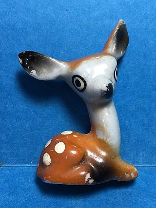 Vintage Small Ceramic Fawn/ Doe/deer Figurine /figure 66