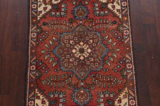 Vintage Floral Tebriz Hand - knotted Traditional Area Rug Wool Oriental Carpet 3x5 3