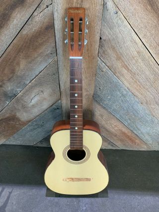 Vintage Harmony H6137 Acoustic 6 String Parlor Guitar Non Usa