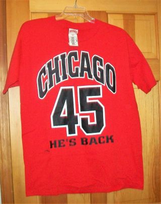 Vtg Nutmeg Chicago Bulls Michael Jordan 45 He 
