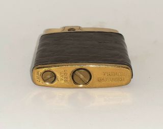 Vintage Prince Gardner Lighter Brown Leather Wrapped Gold Tone Pat 122139 JAPAN 3