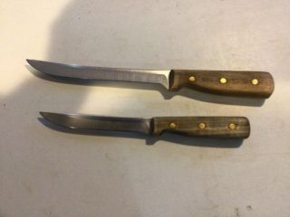 2 Vintage Chicago Cutlery Knives 66s And 61s