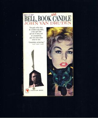 Vintage Movie Tie - In Bell,  Book & Candle Modern Day Witch James Stewart