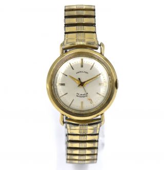 Vintage Gents Hamilton 665 Automatic Wristwatch 23 Jewels 10k Gold Filled C1959