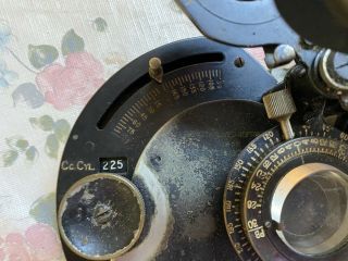 Antique General Optical Co Genothalmic Refractor Phoropter Eye Dr Ophthalmology 5