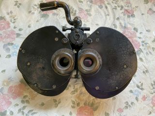 Antique General Optical Co Genothalmic Refractor Phoropter Eye Dr Ophthalmology 6