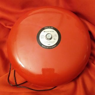 Vintage Safe House 12 Volt 8 " Alarm Bell Model 49 - 498b Asis