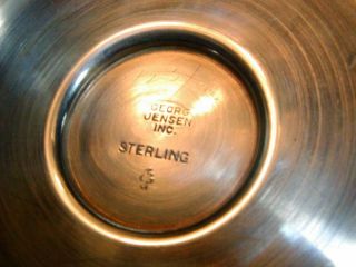Vintage GEORG JENSEN STERLING SILVER CANDLESTICKS - Pair,  Signed w/ G/J also 3