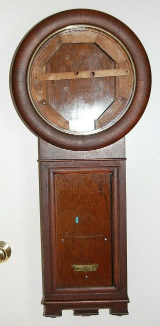 Antique Seth Thomas No.  2 Weight Driven Regulator Wall Clock Case