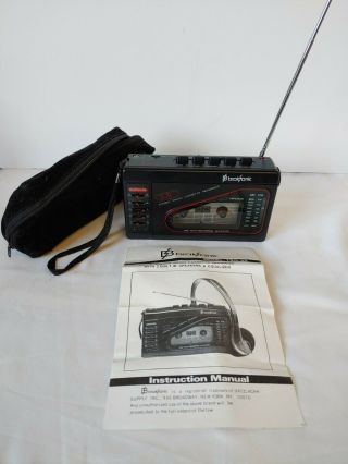 Vintage Broksonic Tsg - 45 Am/fm Stereo Cassette Recorder Handheld -
