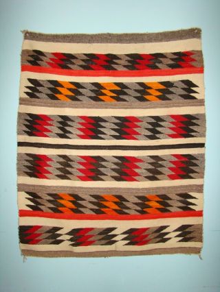 Antique Navajo Rug Native American Weaving Blanket