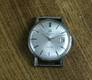 Gents Stainless Steel Tissot Seastar Automatic Wrist Watch With Date (head Only)