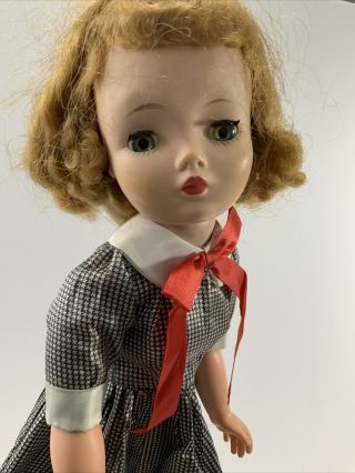 Vintage Madame Alexander Doll Cissy BLONDE Pretty But Need TLC 1 2