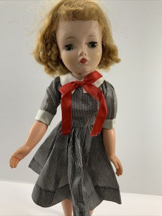 Vintage Madame Alexander Doll Cissy BLONDE Pretty But Need TLC 1 3