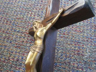 Vintage Jesus Christ Wall Cross Crucifix 12 