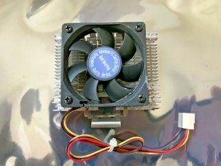 Vintage Pentium Pro Cpu Heat Sink 6mm X 8mm And Fan 6mm X 6mm Pulls - Usa Stock